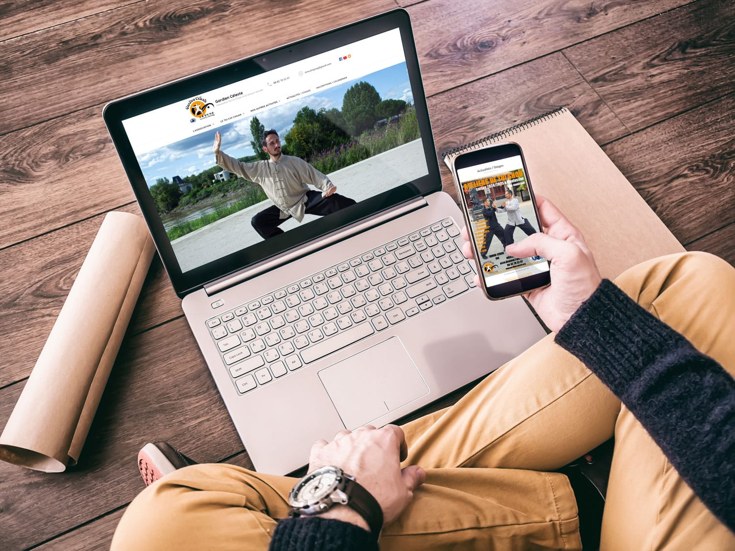 site wordpress gironde bordeaux taichi